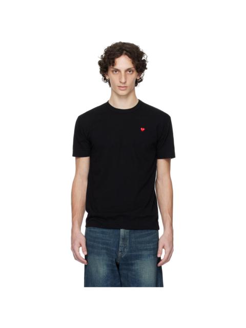 Comme des Garçons PLAY Black Basic Small Emblem T-shirt