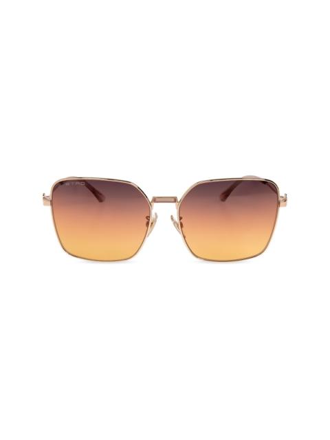 Etro Pegaso-plaque sunglasses
