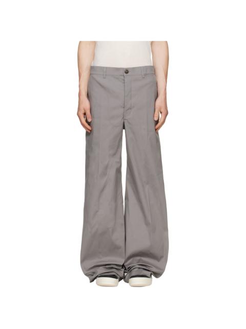 Rick Owens Gray Tower Work Trousers