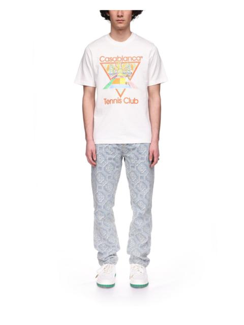 CASABLANCA Casablanca Tennis Club Printed T-Shirt