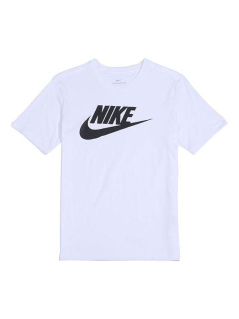 Nike Nike Sportswear Classical Logo Printed TEE Men White AR5005-101