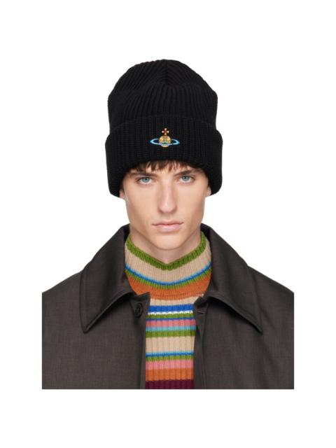 Vivienne Westwood Navy Sporty Beanie