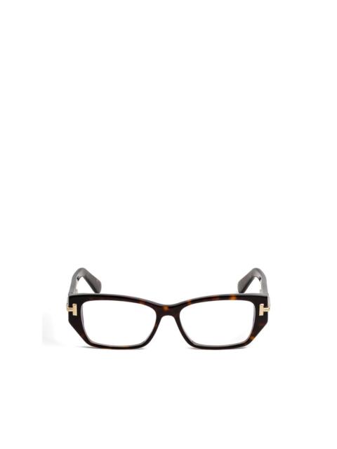 TOM FORD geometric frame glasses
