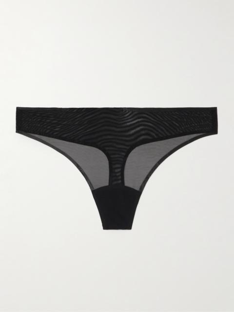 commando Chic Mesh Thong