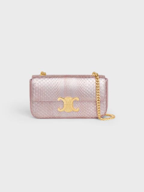 CELINE CHAIN SHOULDER BAG CLAUDE in pearly python