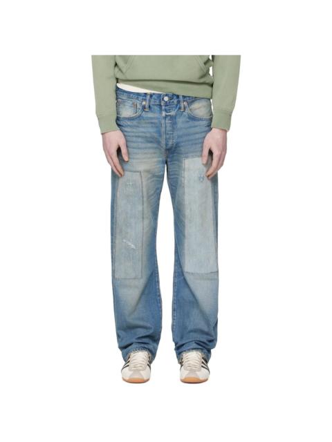 RRL by Ralph Lauren Blue Vintage 5-Pocket Midlands Selvedge Jeans