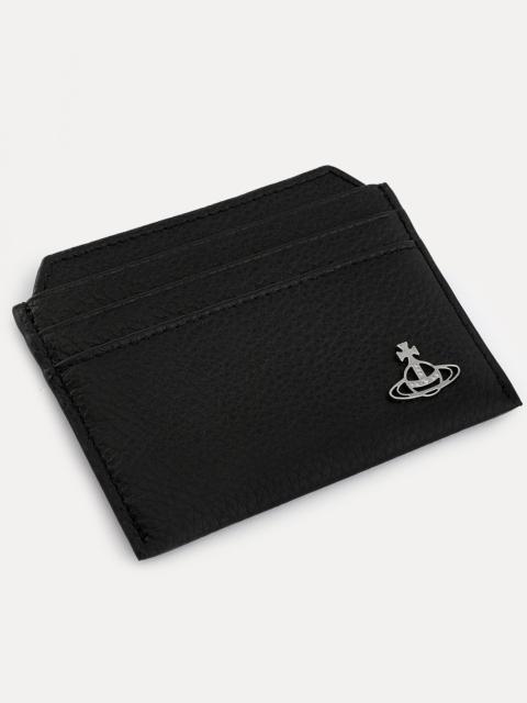 Vivienne Westwood GRAIN LEATHER SLIM CARD HOLDER