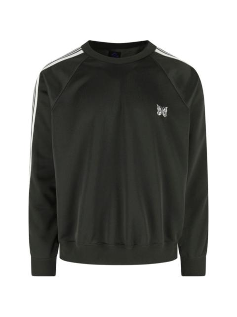 NEEDLES Poly Smooth side-stripe sweatshirt