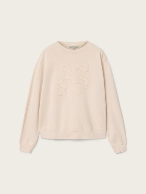 ALLSAINTS INSIGNIA PIPPA CREW NECK SWEATSHIRT