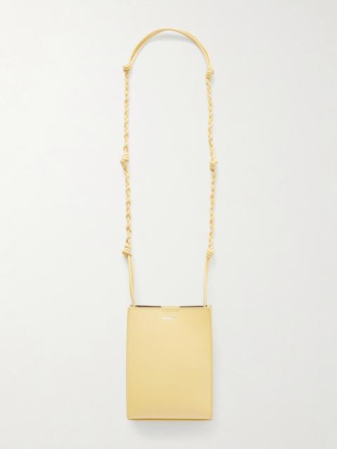 Jil Sander Tangle Leather Shoulder Bag