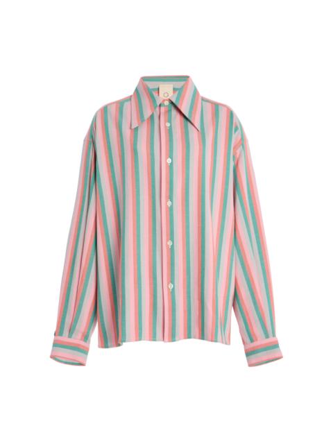 MARRAKSHI LIFE Exclusive Riviera Striped Cotton Shirt multi
