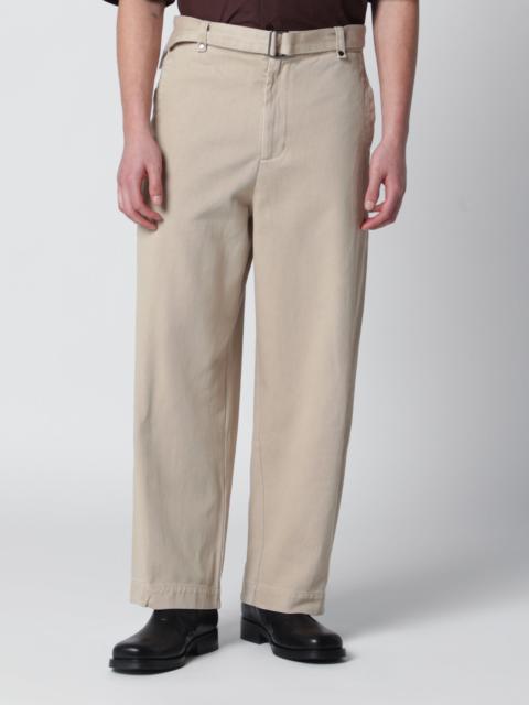 entire studios Gully chino trousers in beige