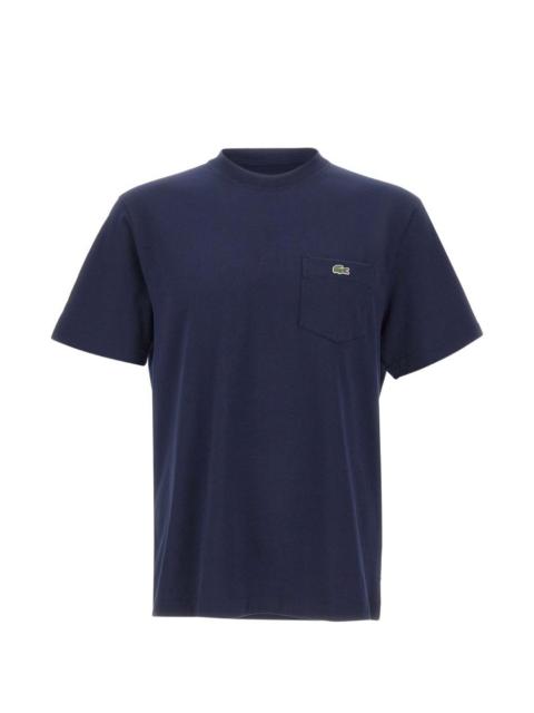 LACOSTE logo-patch T-shirt