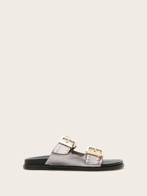 ALLSAINTS MAGDA STUDDED LEATHER SANDALS