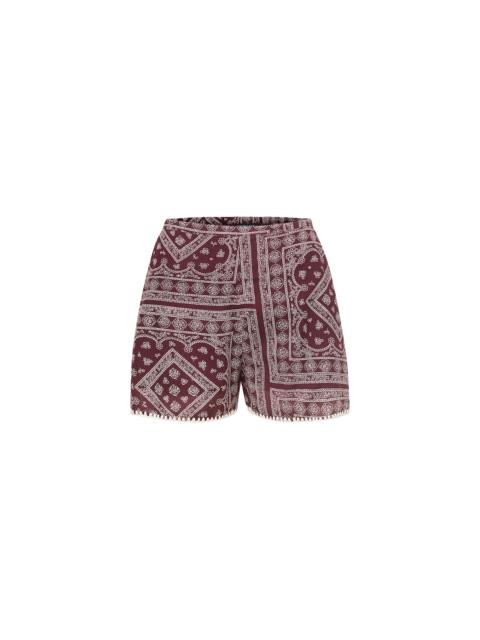 VERONICA BEARD TENNISON BANDANA SHORT