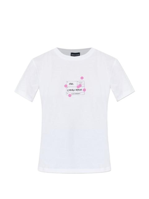 EMPORIO ARMANI printed T-shirt