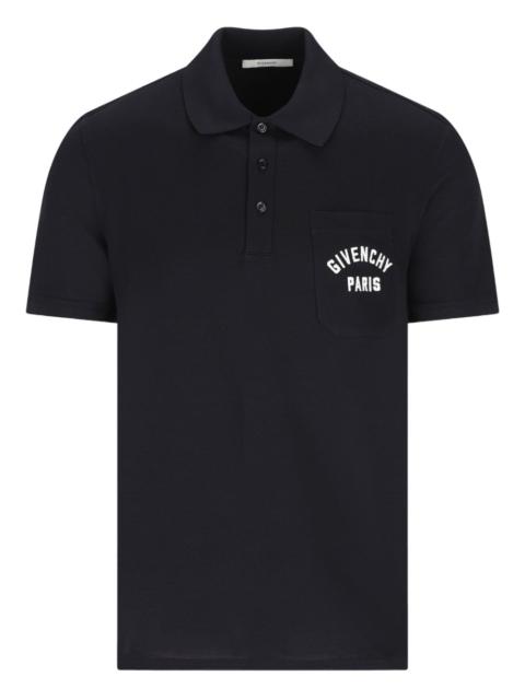 Givenchy logo polo shirt
