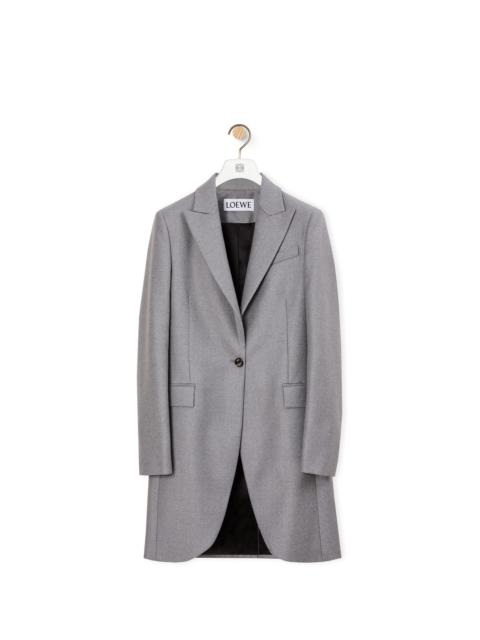 Loewe Long tailored jacket in wool