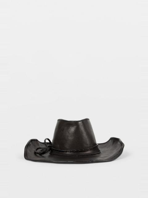 Ann Demeulemeester Joleik Leather Hat