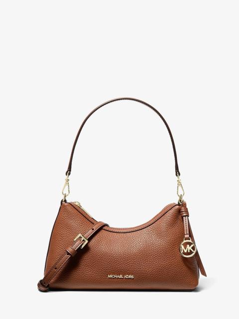 MICHAEL KORS Sammy Small Pebbled Leather Convertible Crossbody Bag