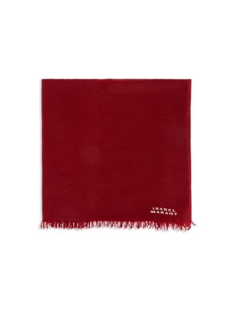 Isabel Marant fringed cashmere scarf