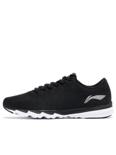 (WMNS) Li-Ning Lifestyle Running Shoes 'Black White' AGLR312-3