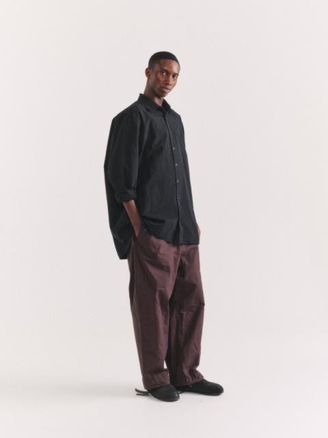 CASEY/CASEY IKLA SHIRT - PAPER COT - BLACK