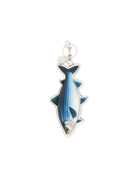 Moschino fish-motif keyring
