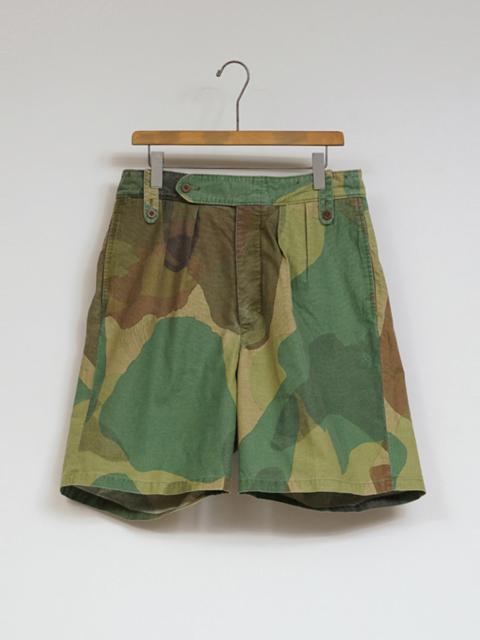 50s Battle Dress Short Camo in Green