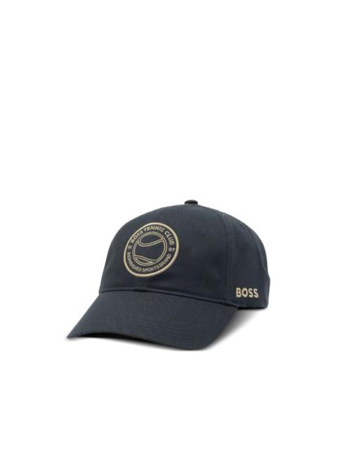 BOSS embroidered logo baseball hat