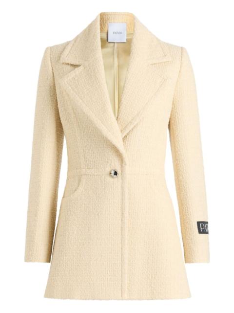 PATOU single-breasted tweed jacket