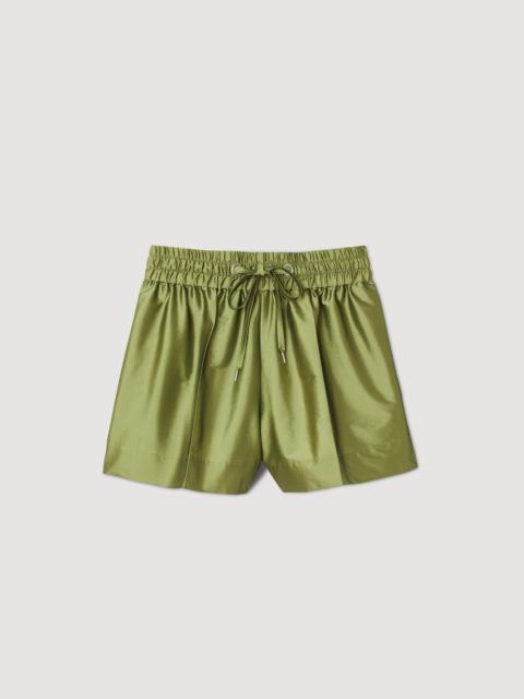 Sandro SATIN SHORTS