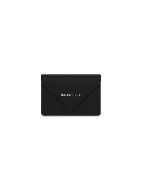BALENCIAGA Papier Mini Wallet in Black