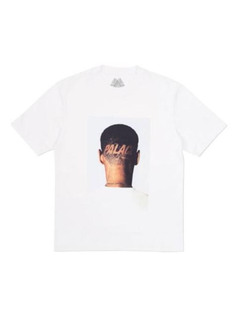 PALACE PALACE Trim Alphabet Character Short Sleeve Unisex White P13TS102