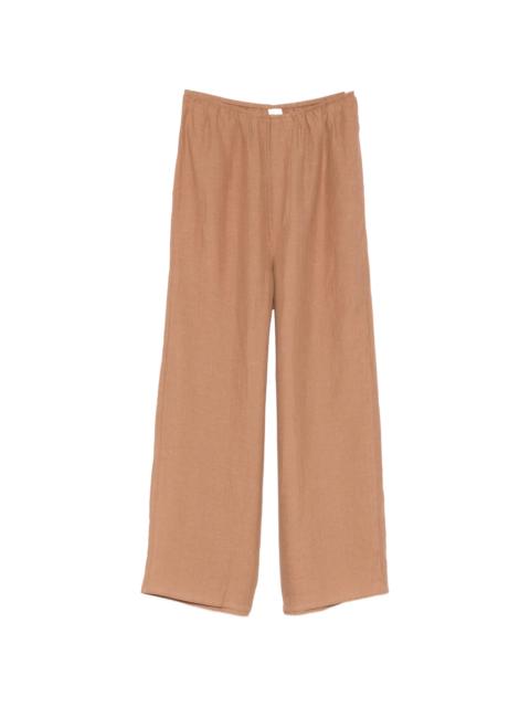 BASERANGE Baserange Elasticated-waistban Trousers