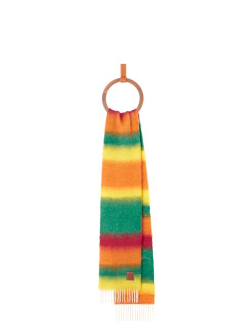 Loewe Stripe scarf in mohair