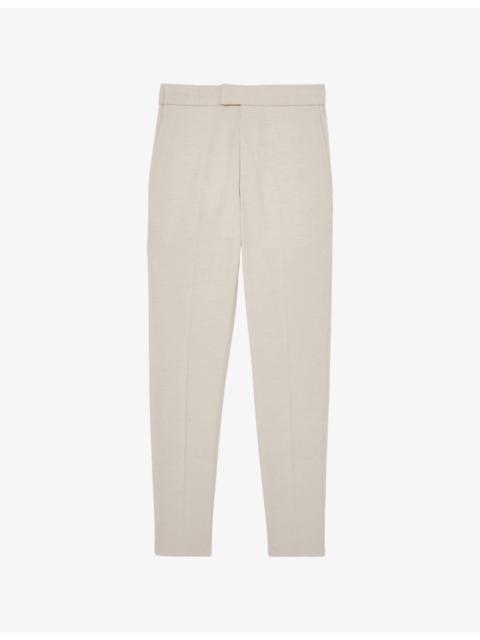 REISS Found Slim-Fit Stretch-Woven Trousers
