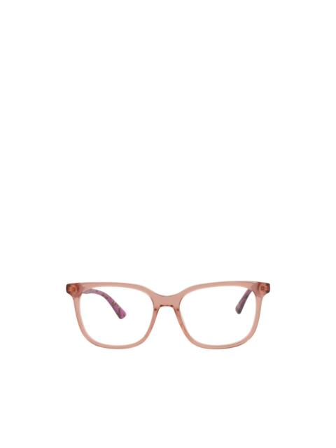 Alexander McQueen square-frame glasses