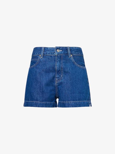 Charm High-Rise Denim Shorts