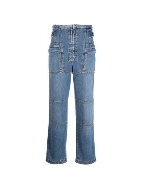 Stella McCartney straight-leg cargo jeans