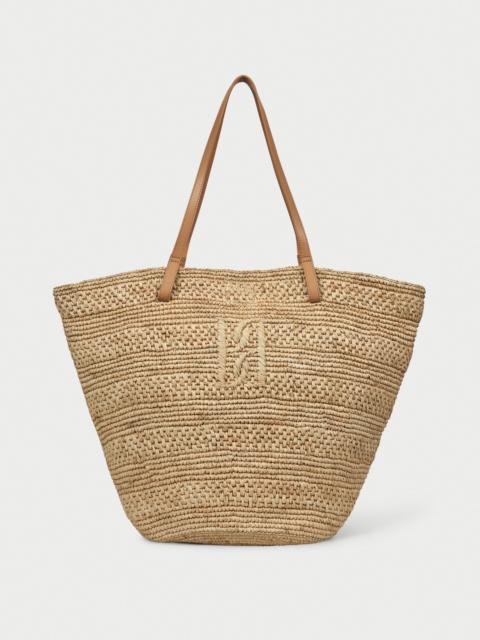 BY MALENE BIRGER Mirabell straw tote