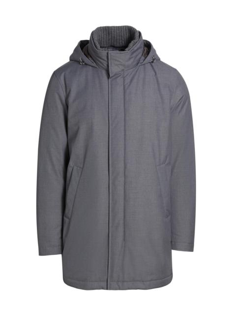 Herno Men's Sub-Zero Down Hooded Parka - Charcoal