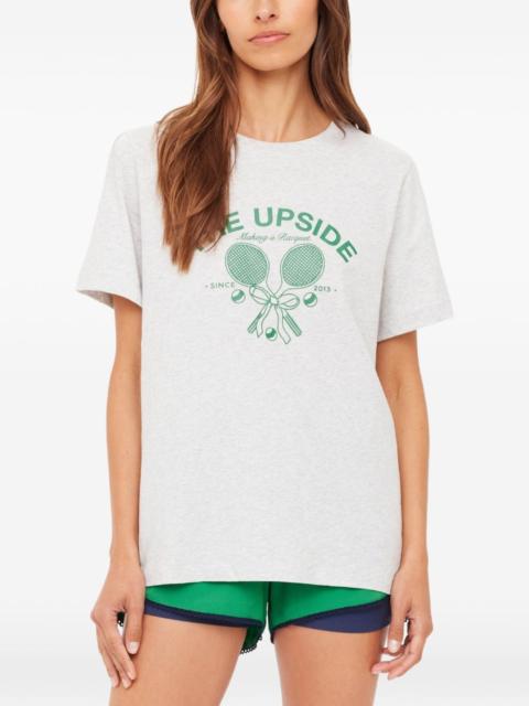 THE UPSIDE Casey racquet-graphic T-shirt