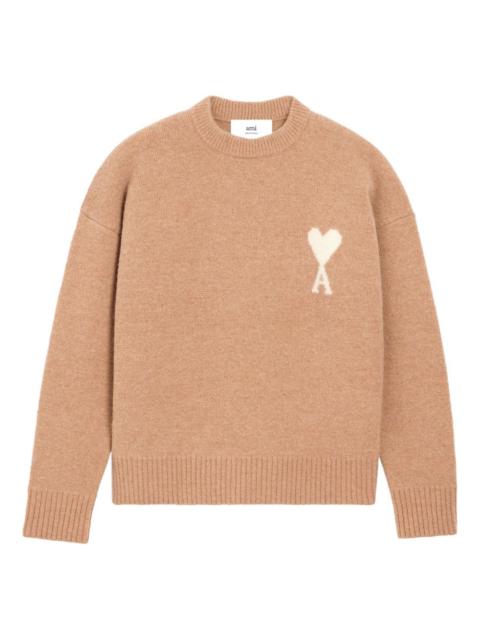 AMI Paris Ami de Coeur knitted sweater