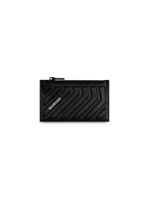Men's Car Long Coin And Card Holder in Black