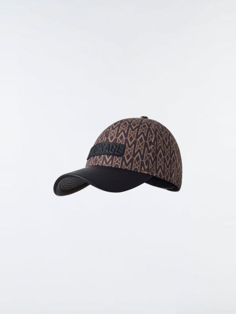 MACKAGE ANDERSON Baseball cap (R) Leather wordmark