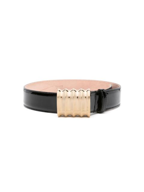 Julius patent leather belt