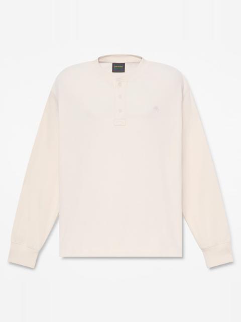Timberland Men's Wharf River Waffle Long-Sleeve Polo