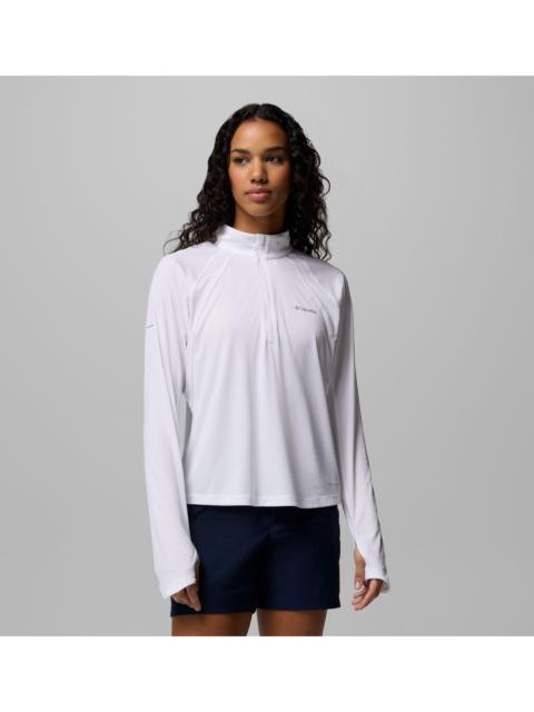Columbia Women's Stealth Spring Long Sleeve Half Zip Shirt