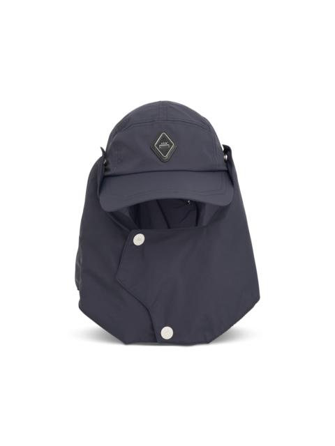 A-COLD-WALL* Diamond Hooded Cap in Navy